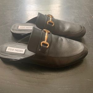 Steve Madden Leather Slip Ons
